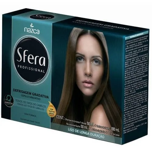 Kit Defrisagem Gradativa Sfera Todos os Tipos de Cabelo