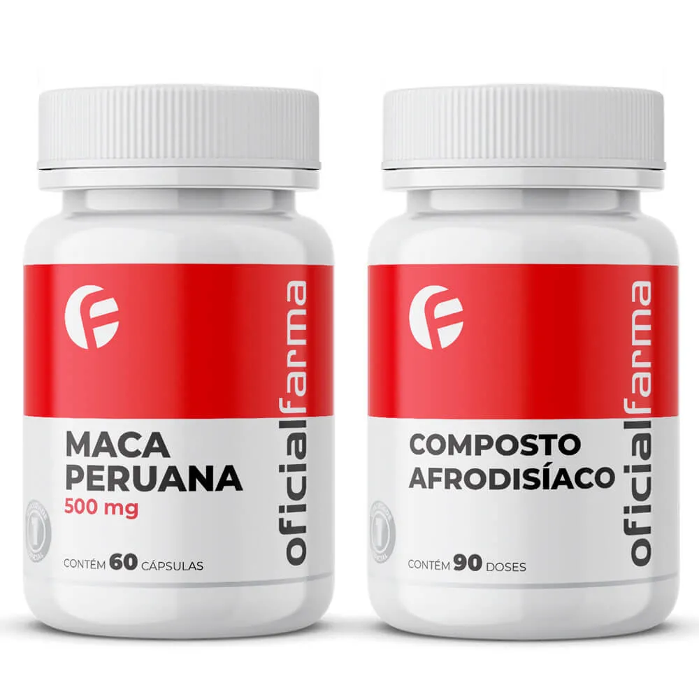 Libido Unissex - Maca Peruana + Composto Afrodisíaco