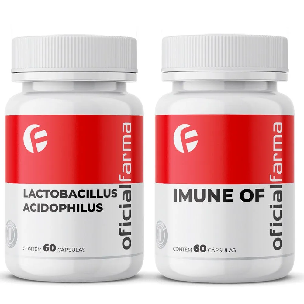Pró Imune - Lactobacillus Acidophilus + Multivitamínico Imune OF