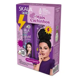 Kit Shampoo e Condicionador Skala Mais Cachinhos Infantil 325ml + 325ml