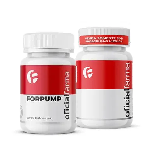 Tadalafil Com Arginina 60 Cápsulas + Forpump Vasodilatador 160 Cápsulas