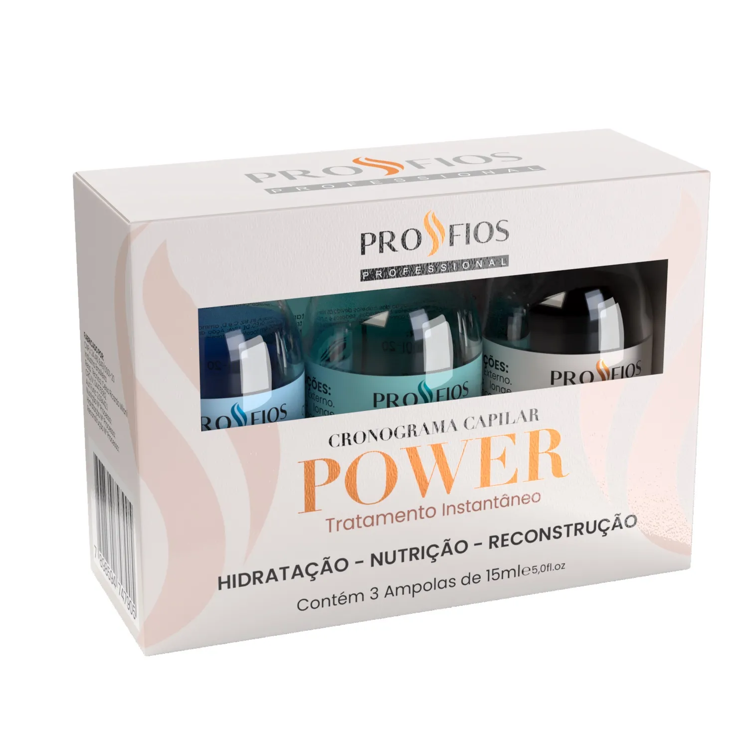 Kit Cronograma Capilar Profios Ampola Power 3x15ml
