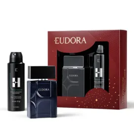 Kit de Perfume Masculino Eudora H - Deo Colônia 100ml + Desodorante 125ml
