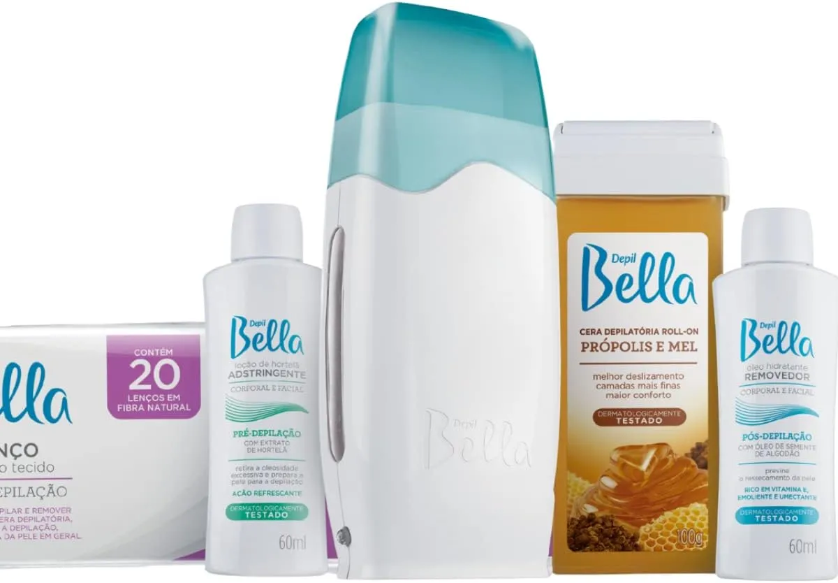 Kit Depilação Depil Bella