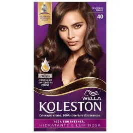 Tintura de Cabelo Koleston 40 Castanho Medio 1 Unidade