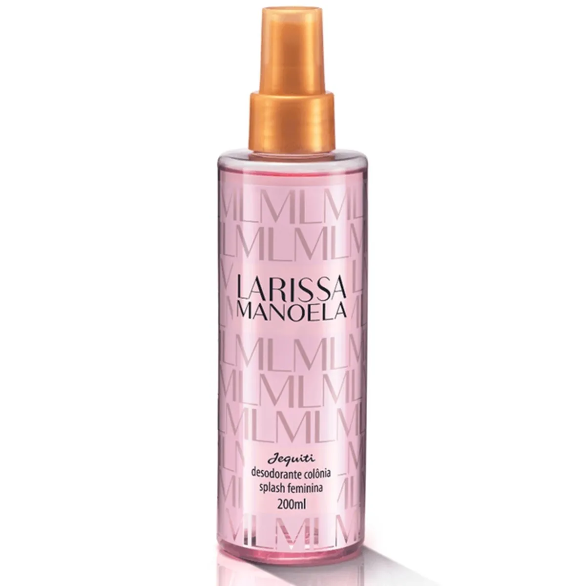 Desodorante Colônia Splash Feminina Larissa Manoela Jequiti Sinta-se irresistivelmente confiante o dia inteiro – sem precisar exagerar no perfume.Você ama aquele toque doce e sensual que marca presença, mas detesta fragrâncias pesadas que enjoam ou som
