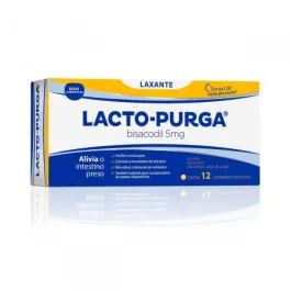 Lacto-Purga 5mg 12 Comprimidos - Cosmed