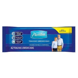 Lenço Íntimo Umedecido Plenitud 42 Unidades