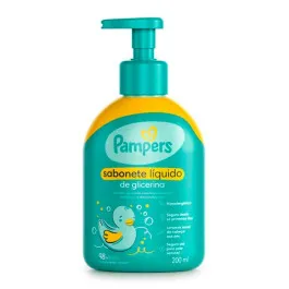 Sabonete Líquido Infantil - Pampers Da Cabeça Aos Pés - 200ml
