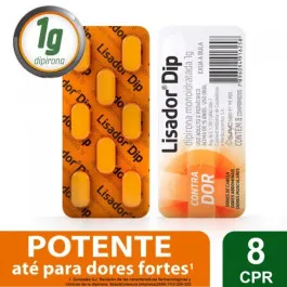 Lisador Dip 1g - 8 Comprimidos