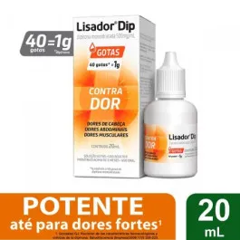 Lisador Dip 500mg/ml - Gotas 20ml