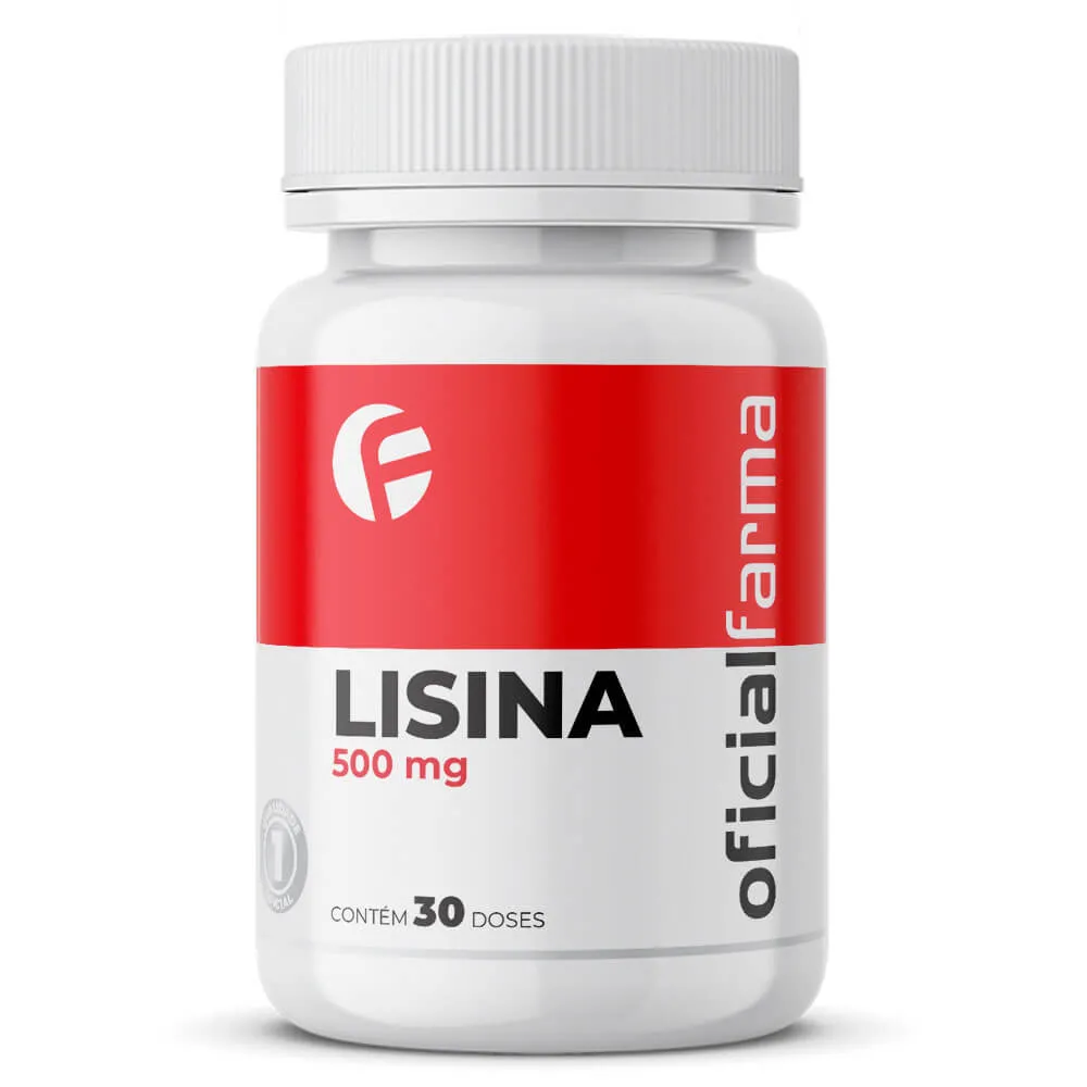 Lisina 500mg 30 Doses