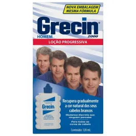 Loção Progressiva Grecin 2000 Masculino 120ml