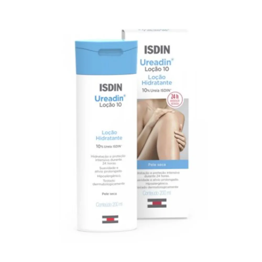 Loção Hidratante Corporal Isdin Ureadin 10% Pele Seca com 200ml