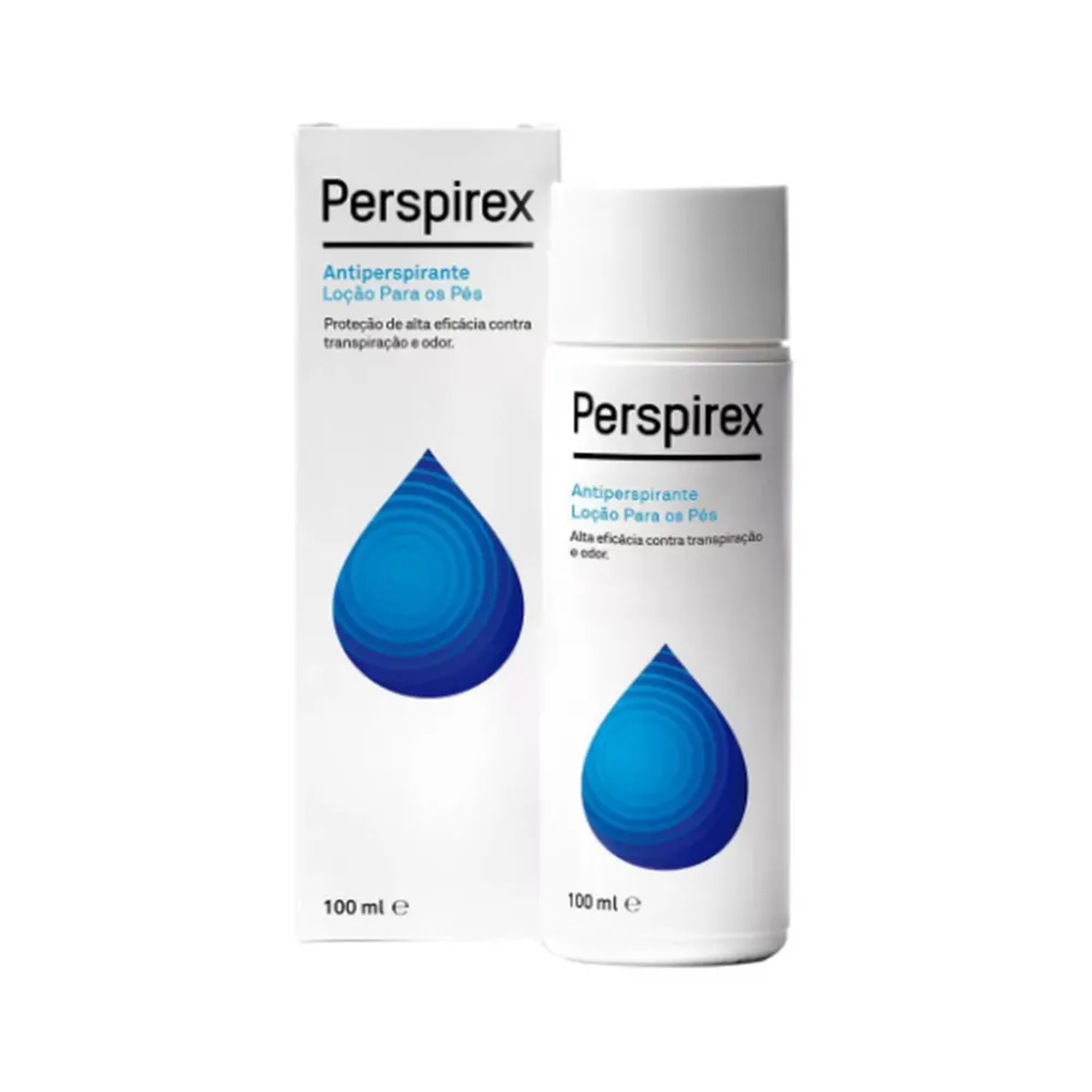 Loção para os Pés Antiperspirante Perspirex com 100ml