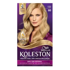 Tintura de Cabelo Koleston 80 Louro Claro 1 Unidade