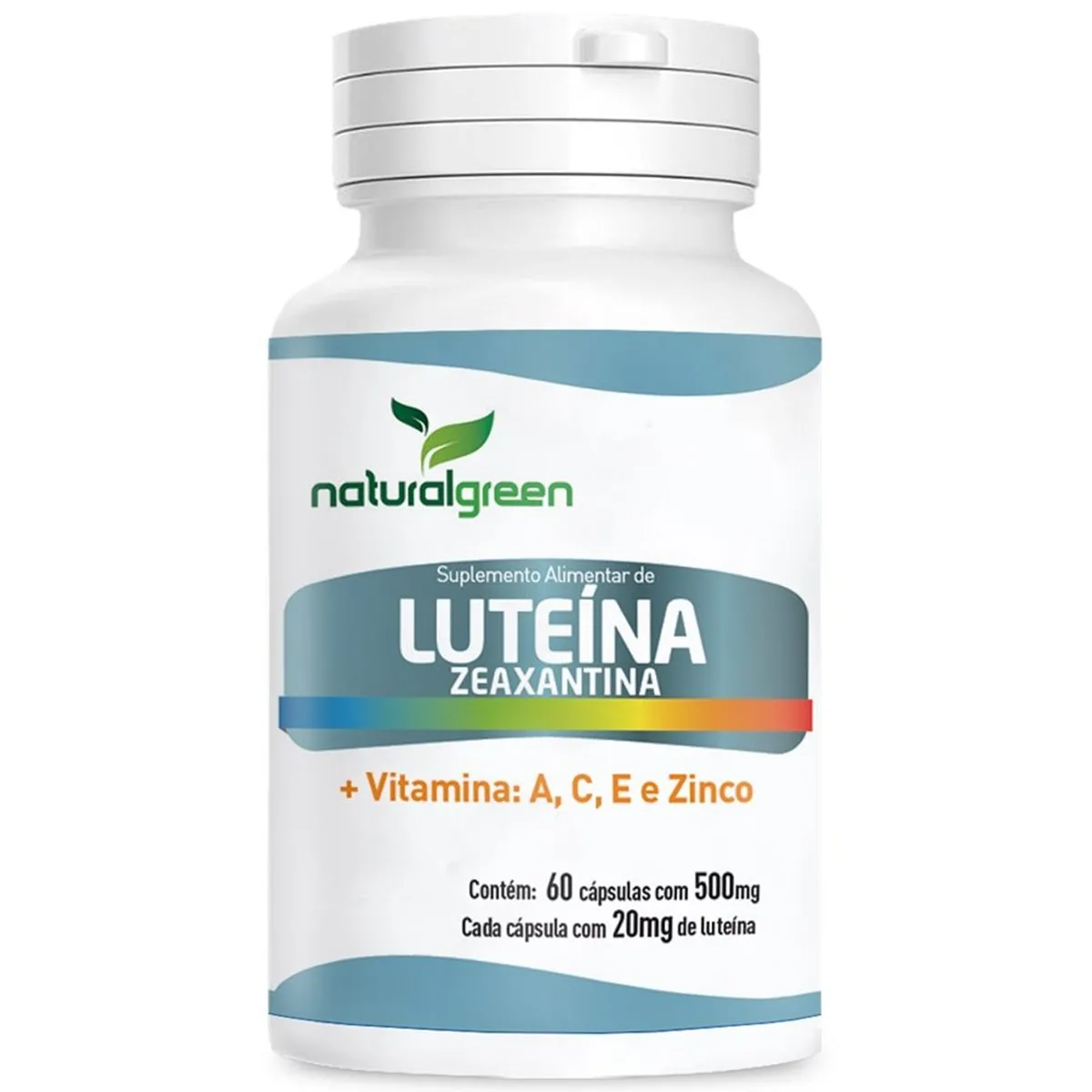 LUTEÍNA + ZEAXANTINA NATURALGREEN 60 CÁPSULAS