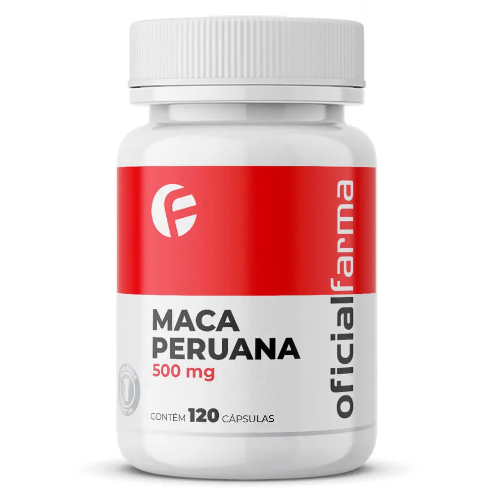 Maca Peruana 500mg 120 Cápsulas