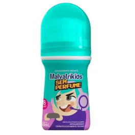 Desodorante roll-on Infantil Malvatrikids Sem Perfume 65ml