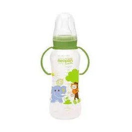 Mamadeira Neopan Cristalpan Verde 250ml