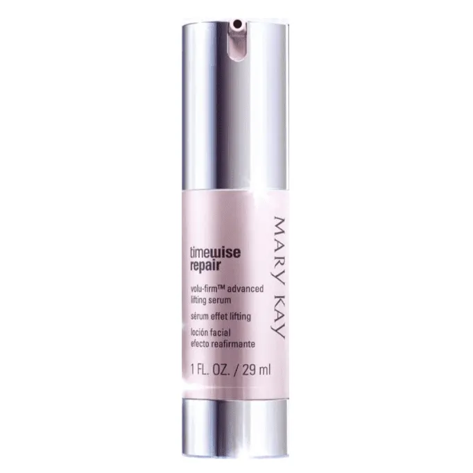 Sérum Volu-Firm(TM) Advanced Lifting TimeWise Repair(TM) Mary Kay 29ml Uma nova geração começa agora - NOVO! SÉRUM LIFTING AVANÇADO VOLU-FIRM TIMEWISE REPAIR* 29mlCom embalagem válvula pump você só aplica o necessário para sua pele, RESULTADOS COMPROVADOS