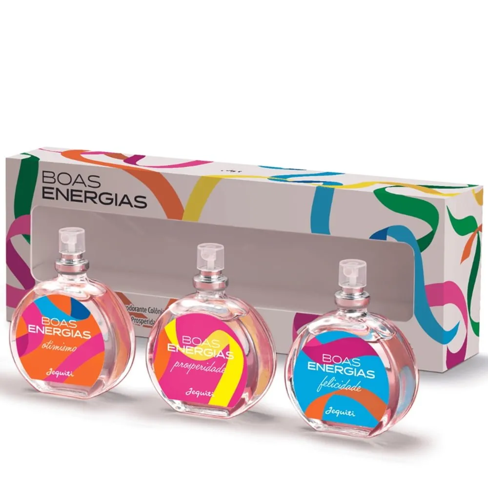 Boas Energias Estojo Boas Energias Jequiti 3 x 25ml
