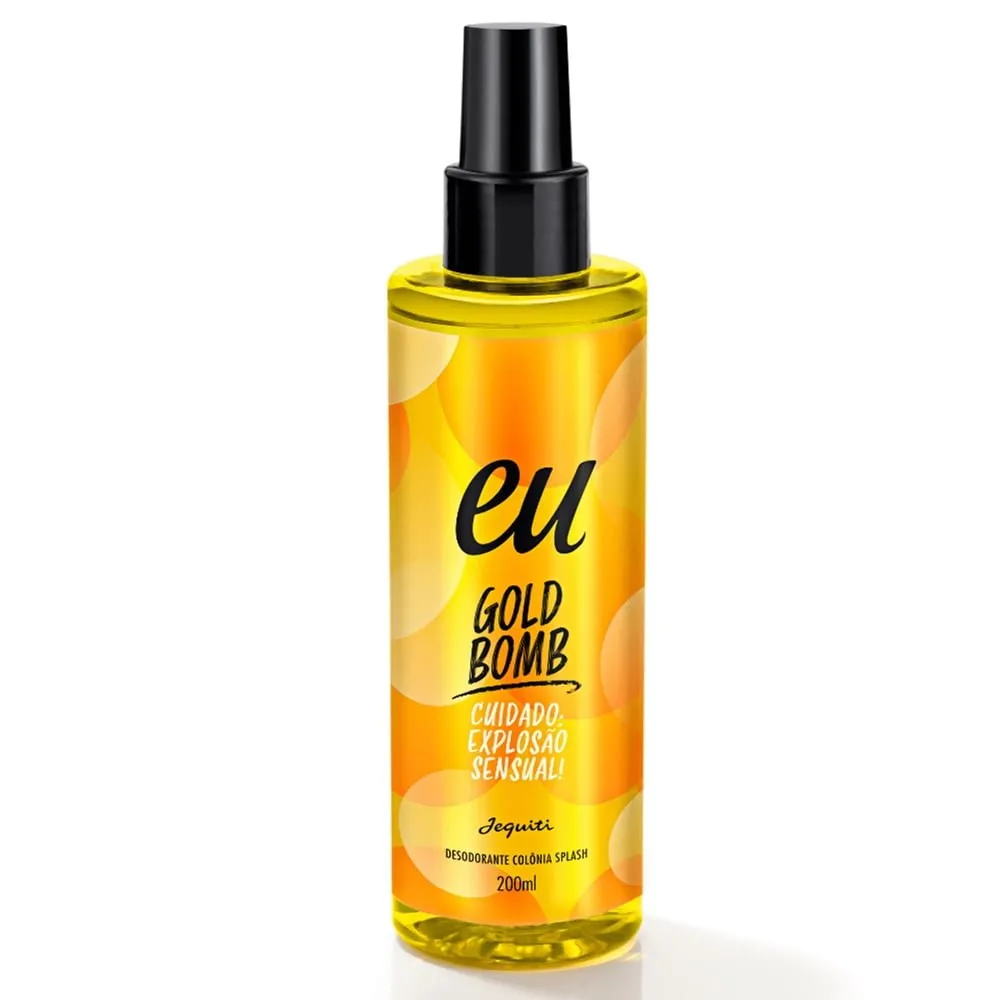 Jequiti Eu Gold Bomb Desodorante Colônia Splash 200ml