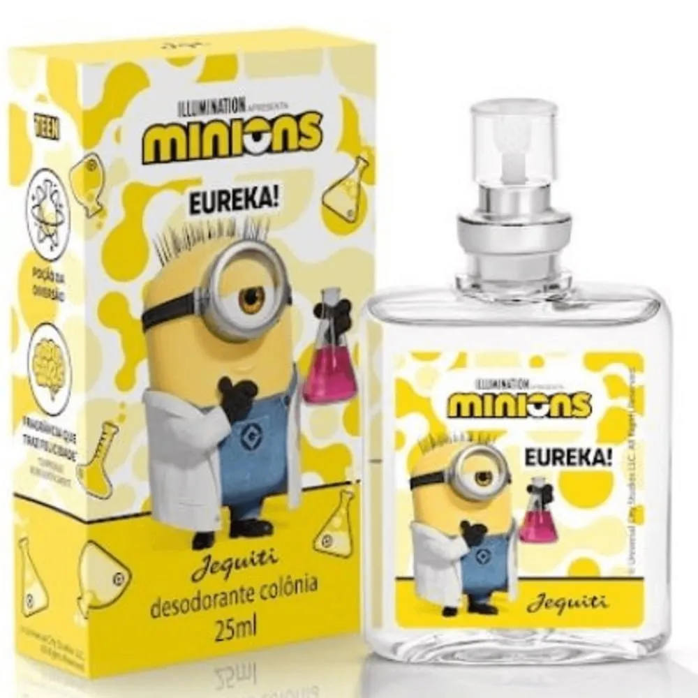 Jequiti, Minions Eureka Desodorante Colônia 25 ml