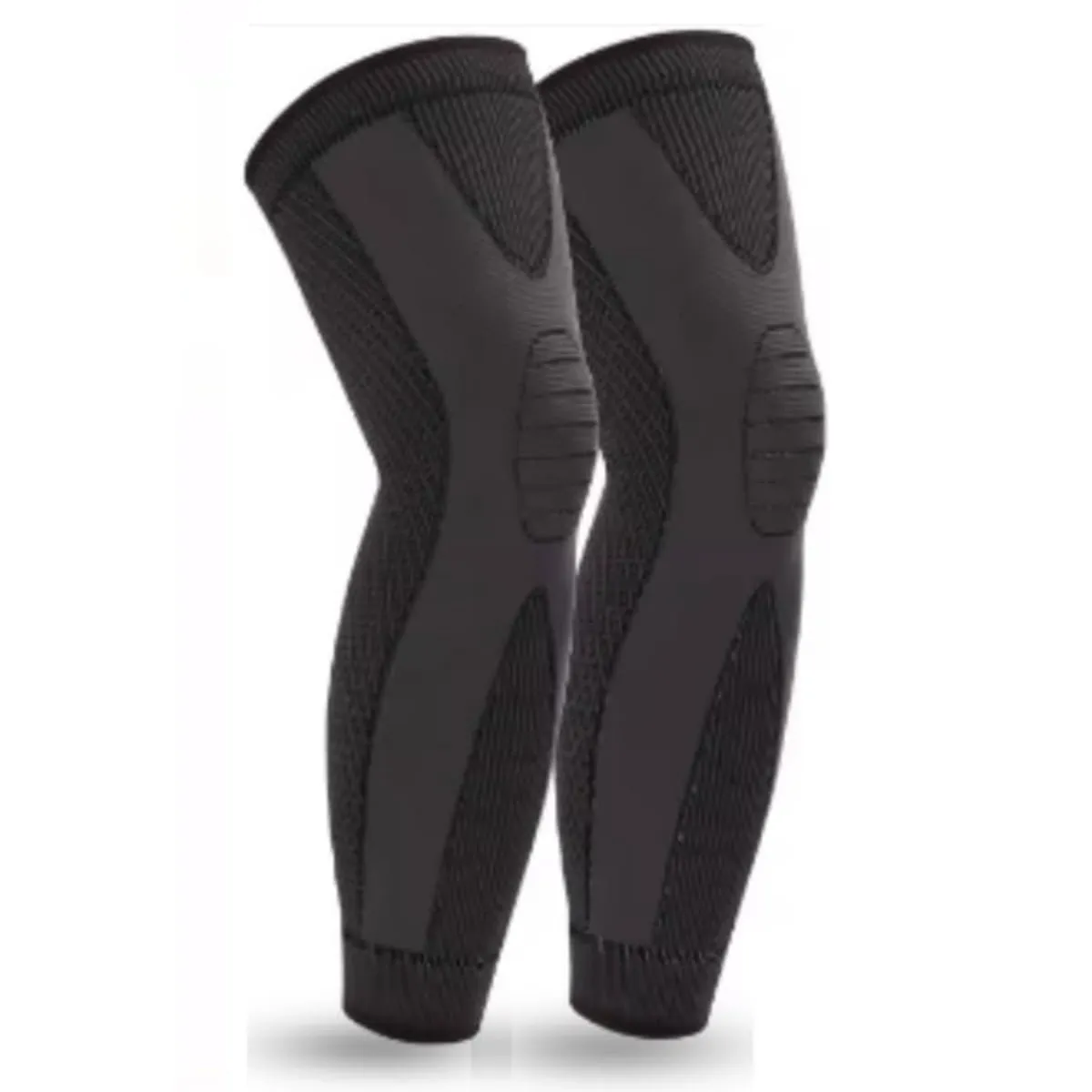 KIT 2 Joelheiras Meias de Compressão para Alívio Dores Joelho Patela LCA Panturrilha