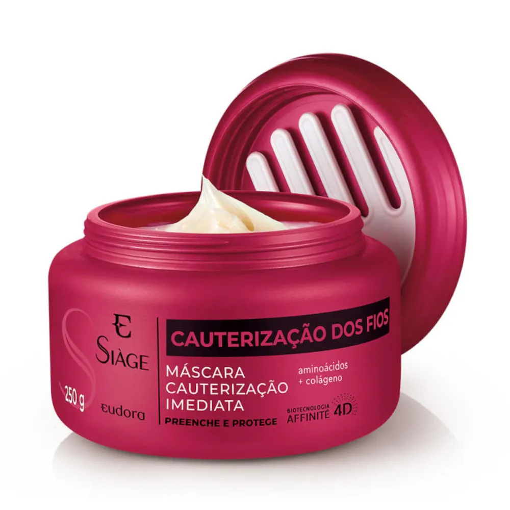 Máscara Capilar Siàge Cauterização Dos Fios Com 250g