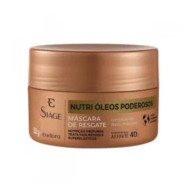 Máscara Capilar Eudora Siàge Nutri Óleos Poderosos 250g