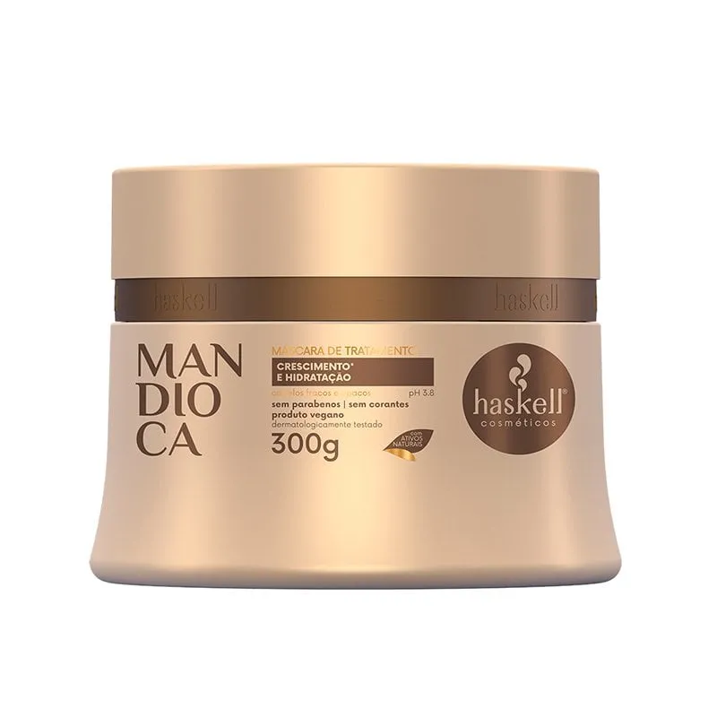 Máscara de Tratamento Mandioca Haskell 300g
