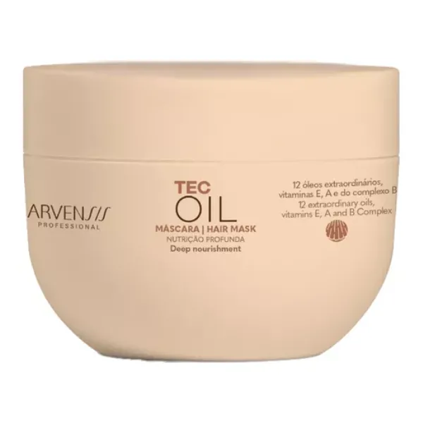 Mascara Arvensis Tec Oil Nutrição Profunda 250gr
