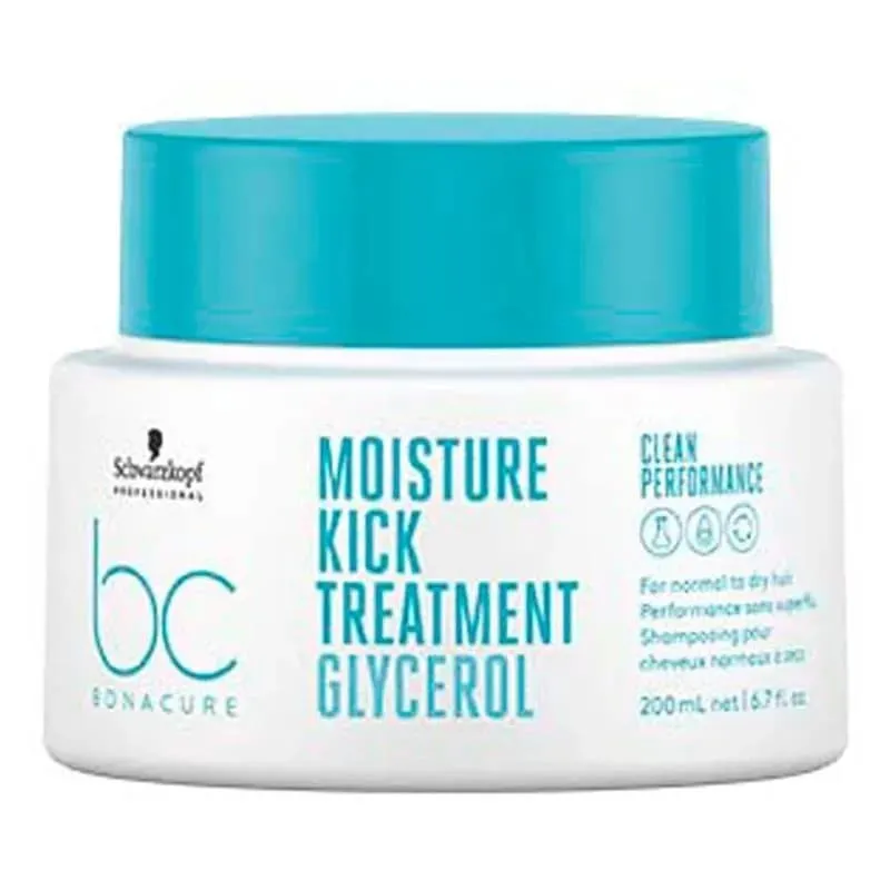 Máscara BC Clean Performance Moisture Kick Schwarzkopf 200ml