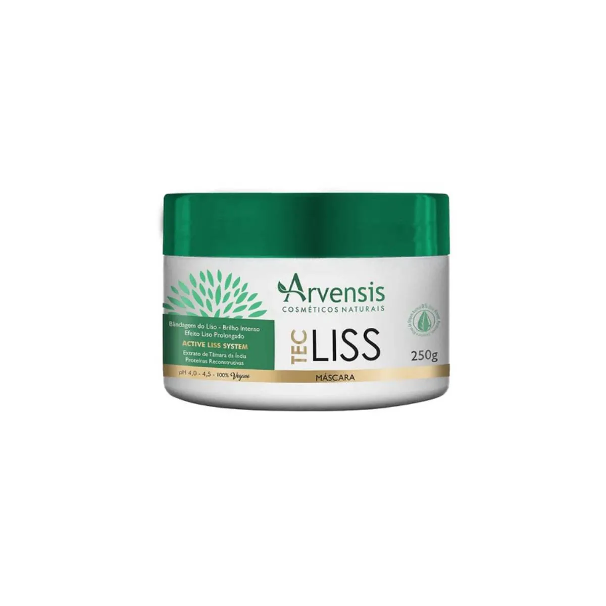 Máscara Capilar Arvensis Tec Liss 250g