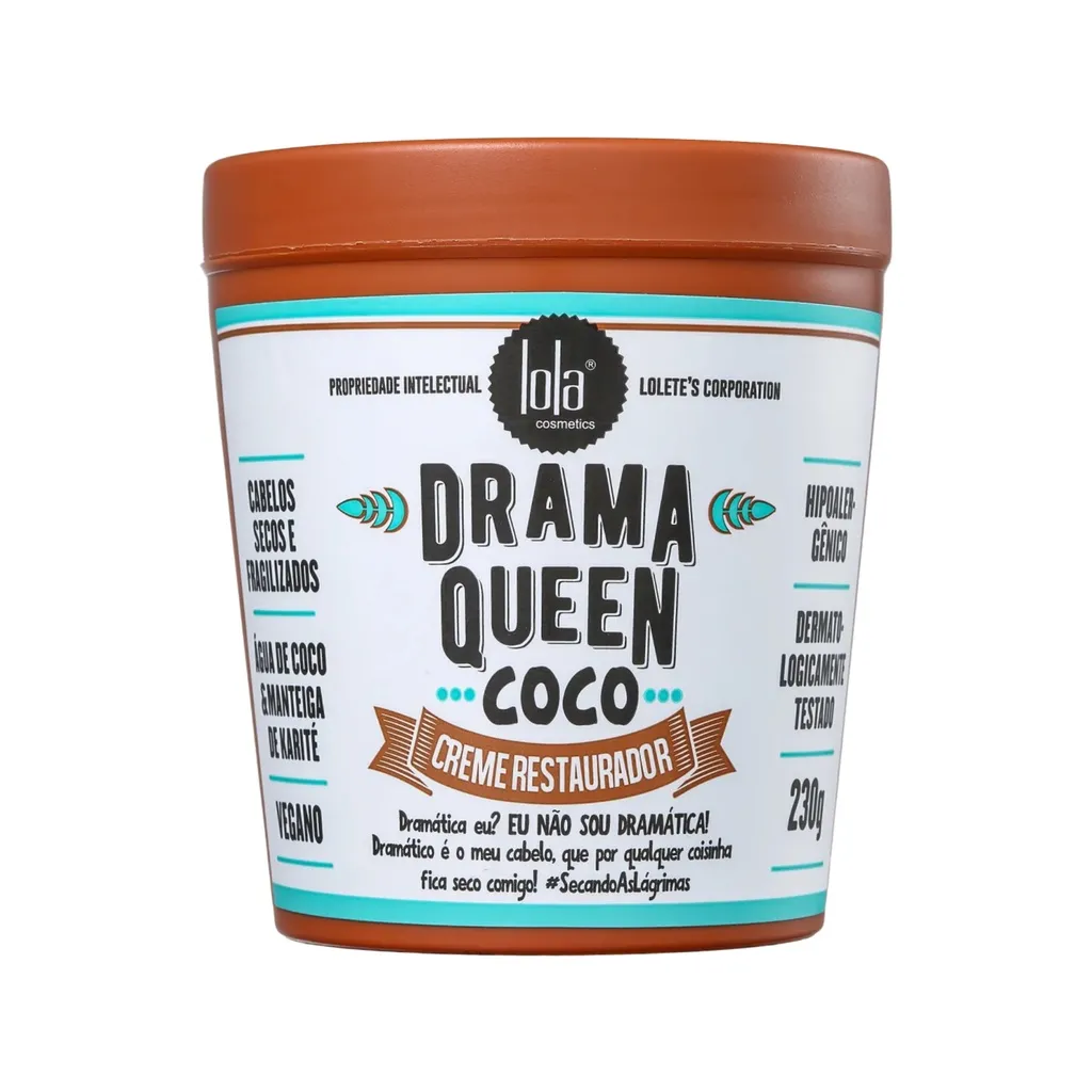 Máscara Capilar Lola Drama Queen Coco 230g