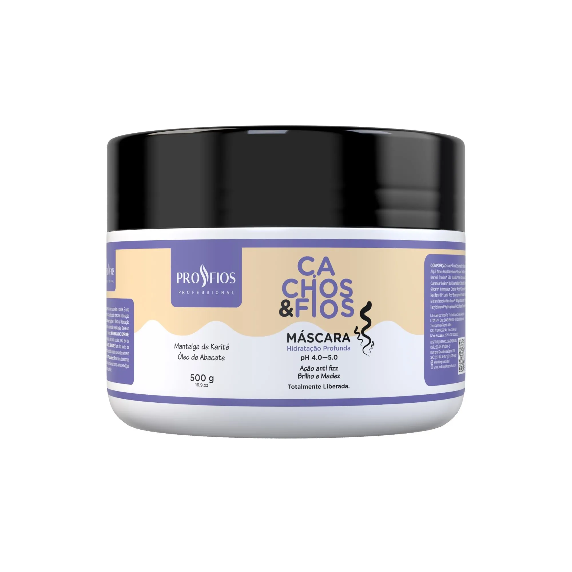 Máscara Capilar Profios Cachos & Fios 500g