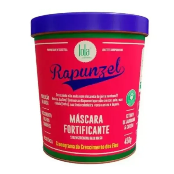 Máscara Capilar Rapunzel Fortificante Lola 450g