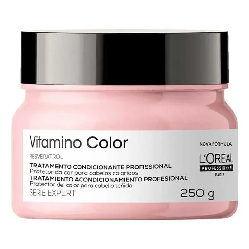 Máscara Capilar Resveratrol Vitamino Color L'Oréal Professionnel 250g