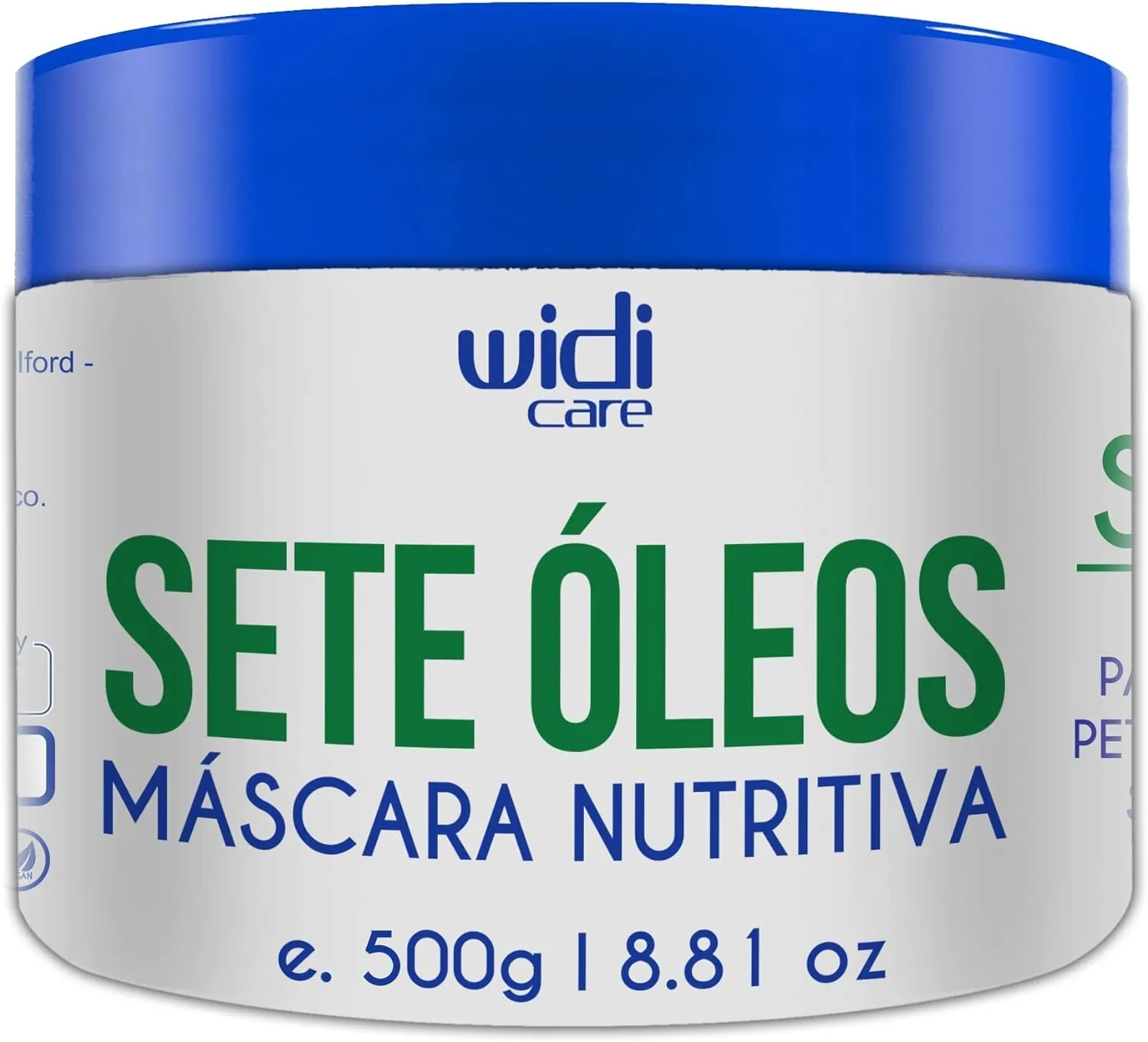 Máscara Capilar Widi Care Sete Óleos 500g