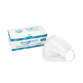 Máscara Descartável Cirúrgica Health Quality Tripla Camara - 50 Unidades