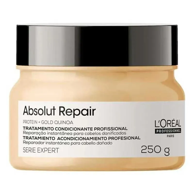 Máscara de Tratamento Absolut Repair Gold Quinoa + Protein L'Oréal Professionnel 250g