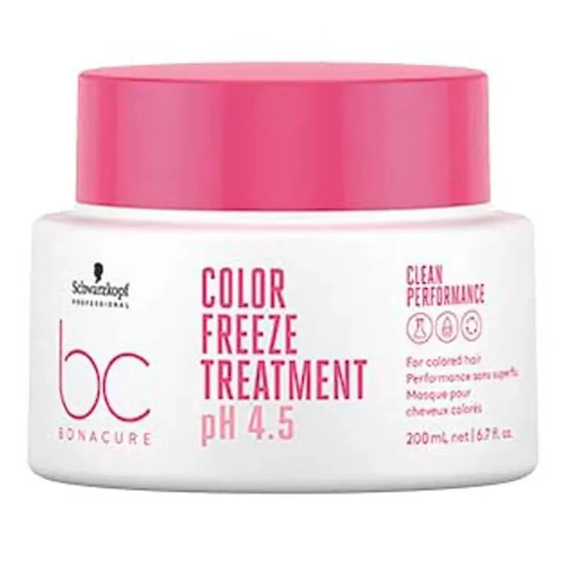 Máscara de Tratamento BC Clean Performance pH4.5 Color Freeze Schwarzkopf 200ml