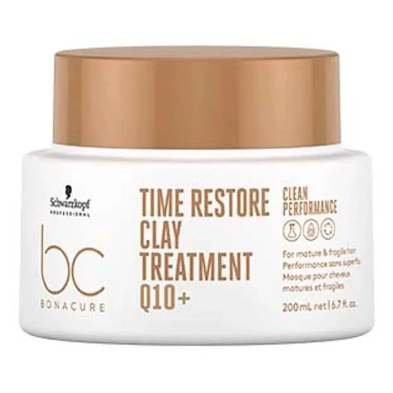 Máscara de Tratamento BC Clean Performance Q10+ Time Restore Schwarzkopf 200ml
