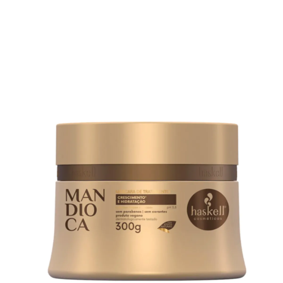 Máscara De Tratamento Capilar Haskell Mandioca 300g