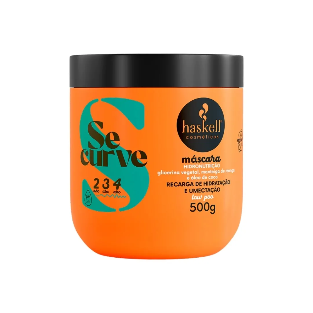 MASCARA HIDRONUTRICAO SE CURVE 500G HASKELL