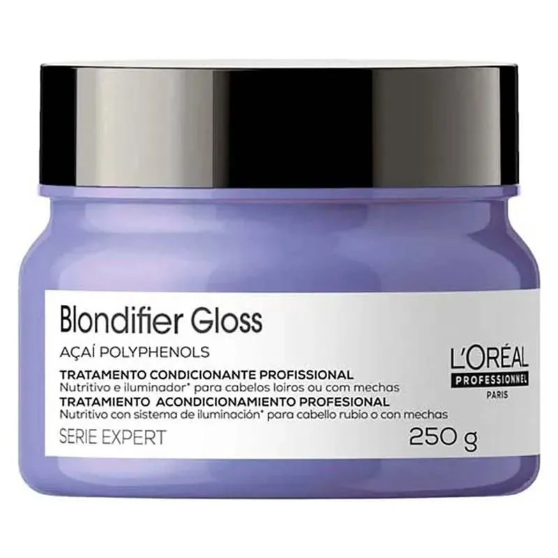 Máscara para Cabelos Loiros Blondifier L'Oréal Professionnel 250g