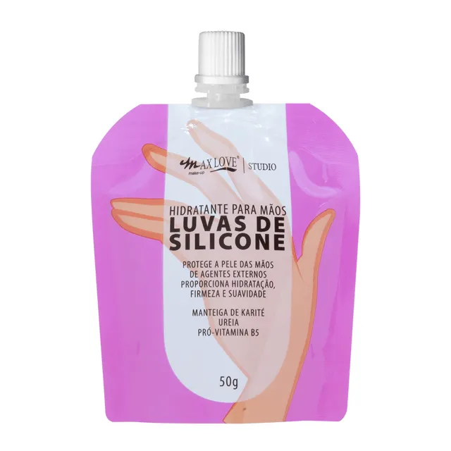 MAXLOVE HIDRATANTE PARA MAOS LUVA DE SILICONE
