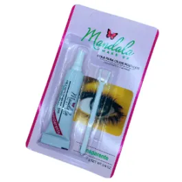 Cola Para Cílios Postiços c/ aplicador Mandala 7g - Ref JS-001 - Macrilan