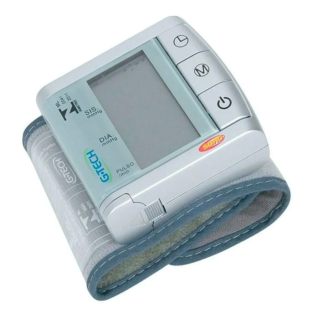 Medidor de Pressão Digital Automático de Pulso BP3BK1 G-Tech